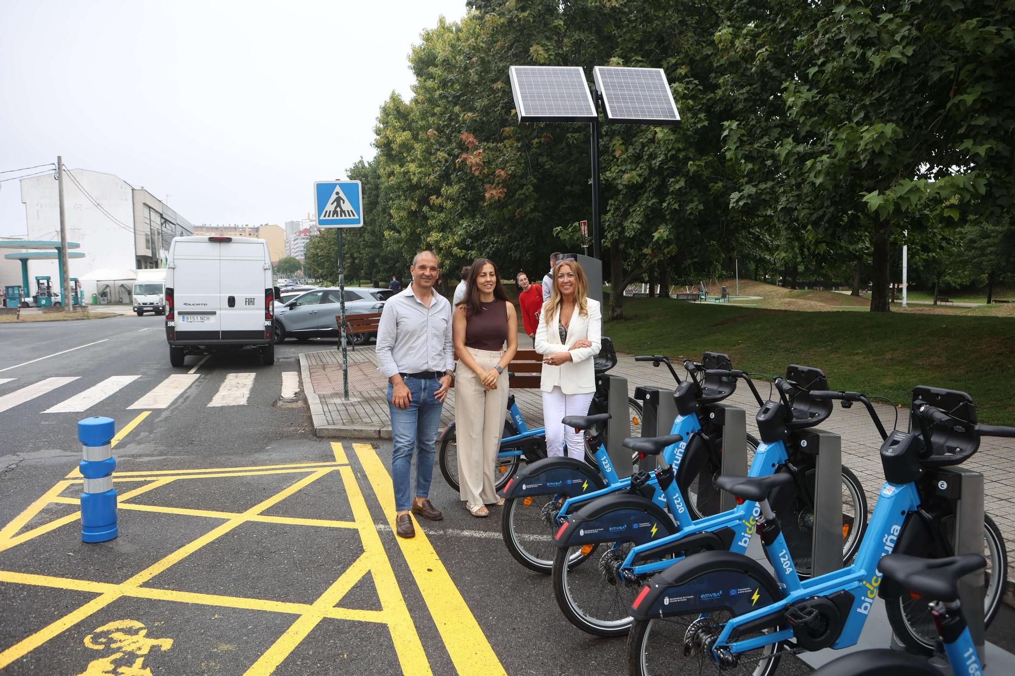 Nueva estación de Bicicoruña en Vioño