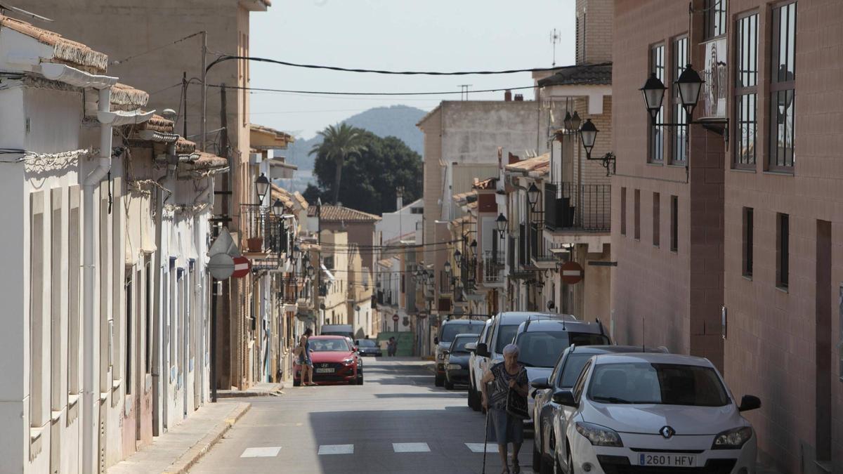 Calle de Benifairó de les Valls.