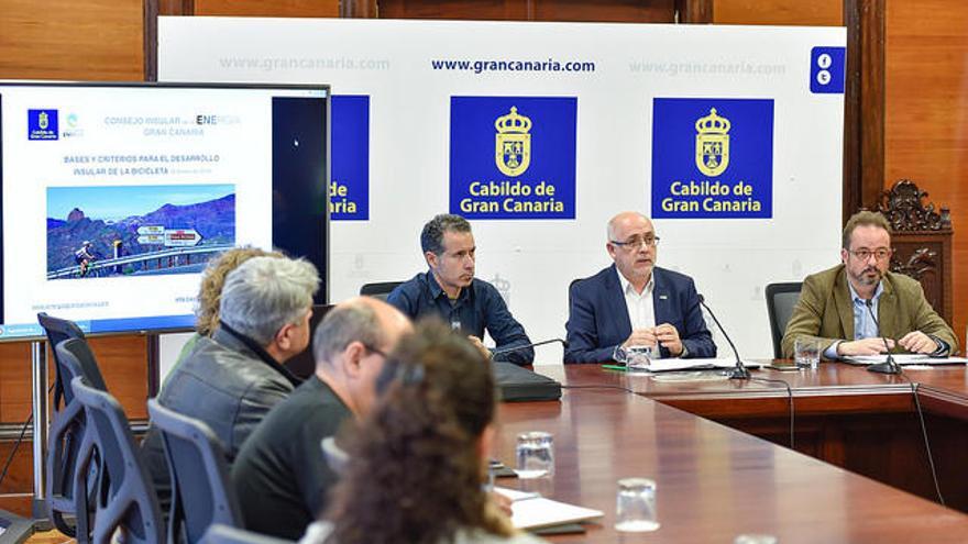 Presentación del documento para el desarrollo del uso de la bicicleta en Gran Canaria