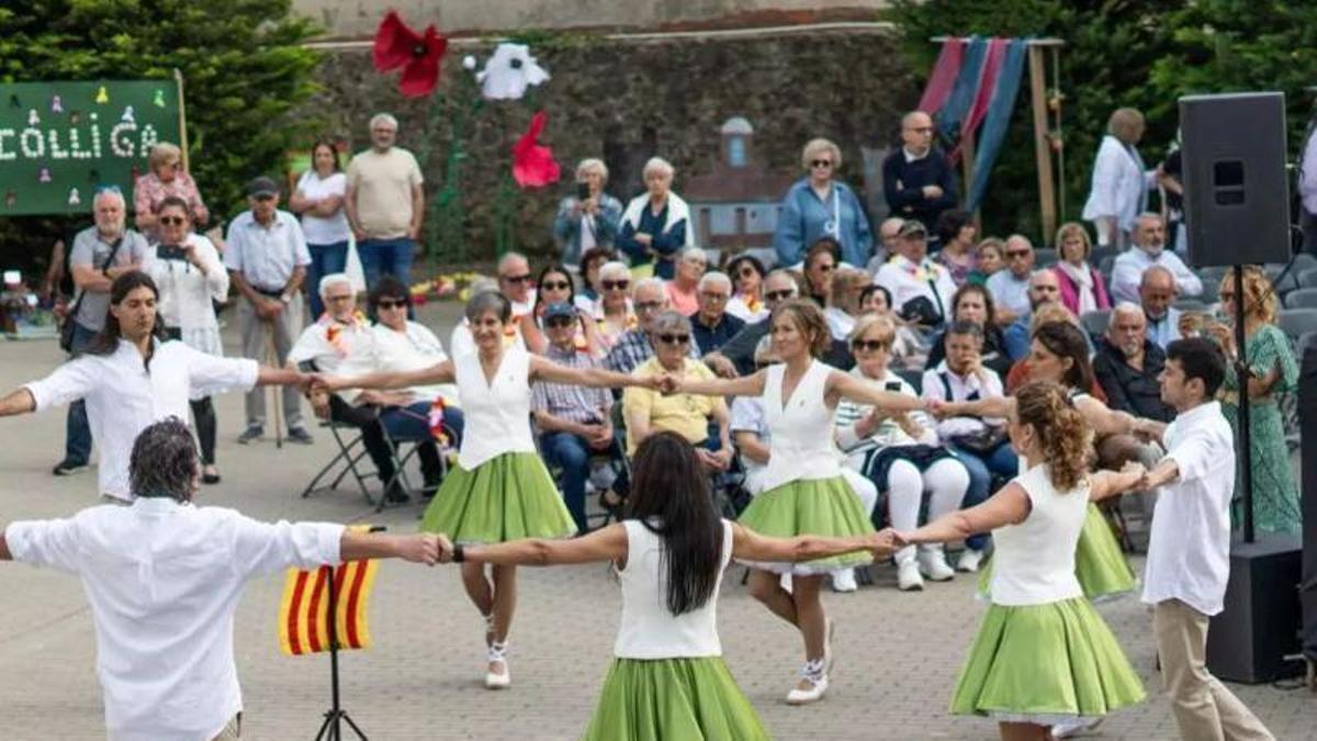 La Festa de les Flors de Vidreres, en una passada edició.