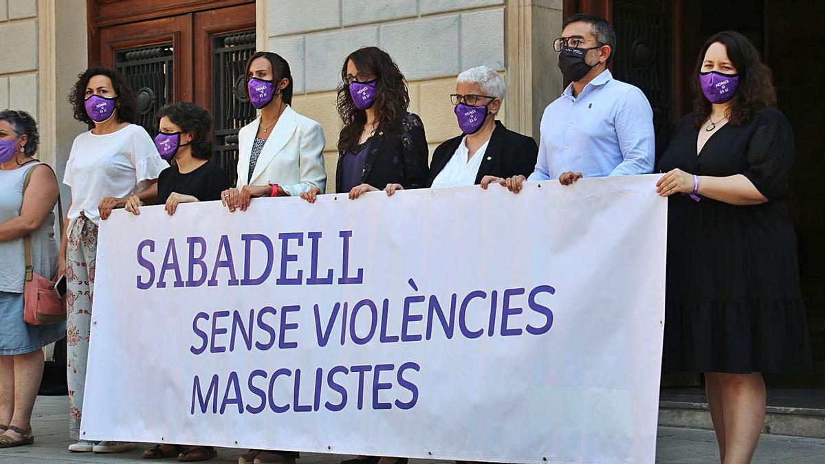 Protesta a Sabadell, ahir, per la mort d’Amal | ACN