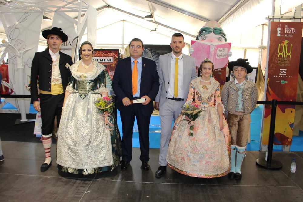 Inauguración de las maquetas de fallas de Especial