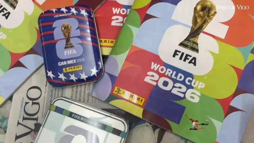 Los cromos del Mundial de fútbol, agotados