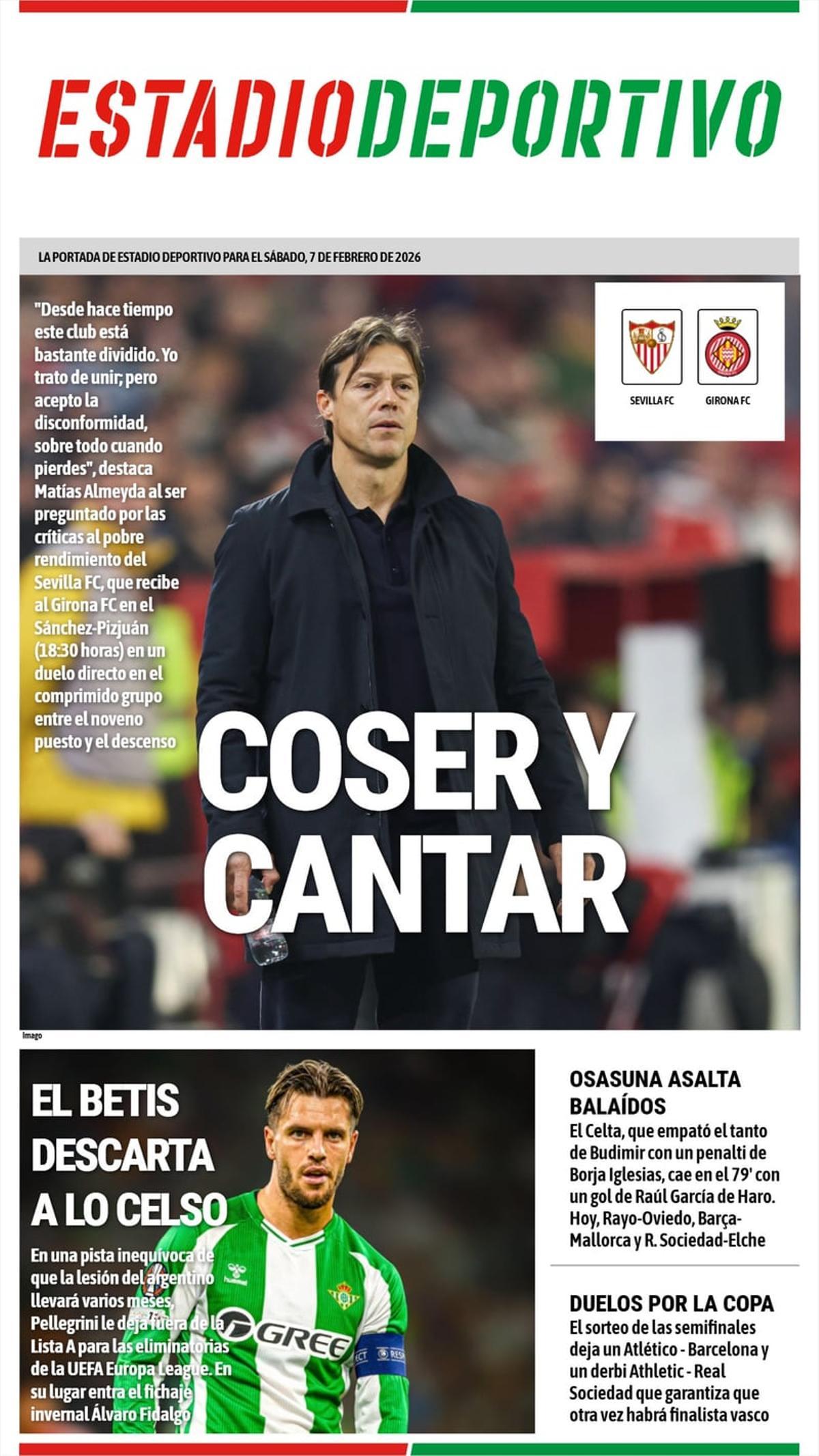 Las portadas de la prensa deportiva de hoy