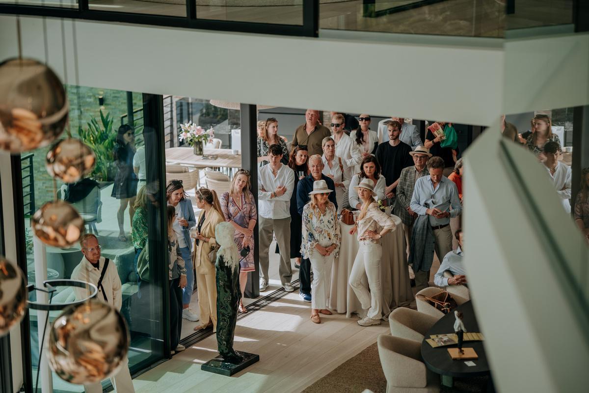 Britt und Ralph Hagedorn machen ihre Villa auf Mallorca zur exklusivsten Galerie der Insel