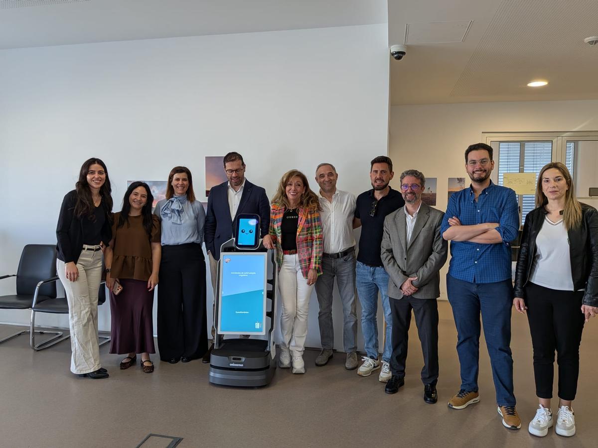 Imagen del encuentro en Braganza