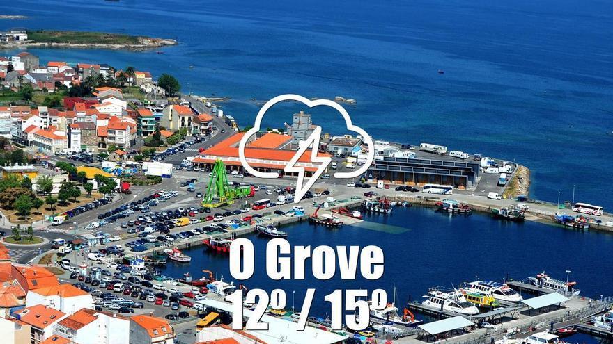 El tiempo en O Grove: previsión meteorológica para hoy, lunes 9 de febrero