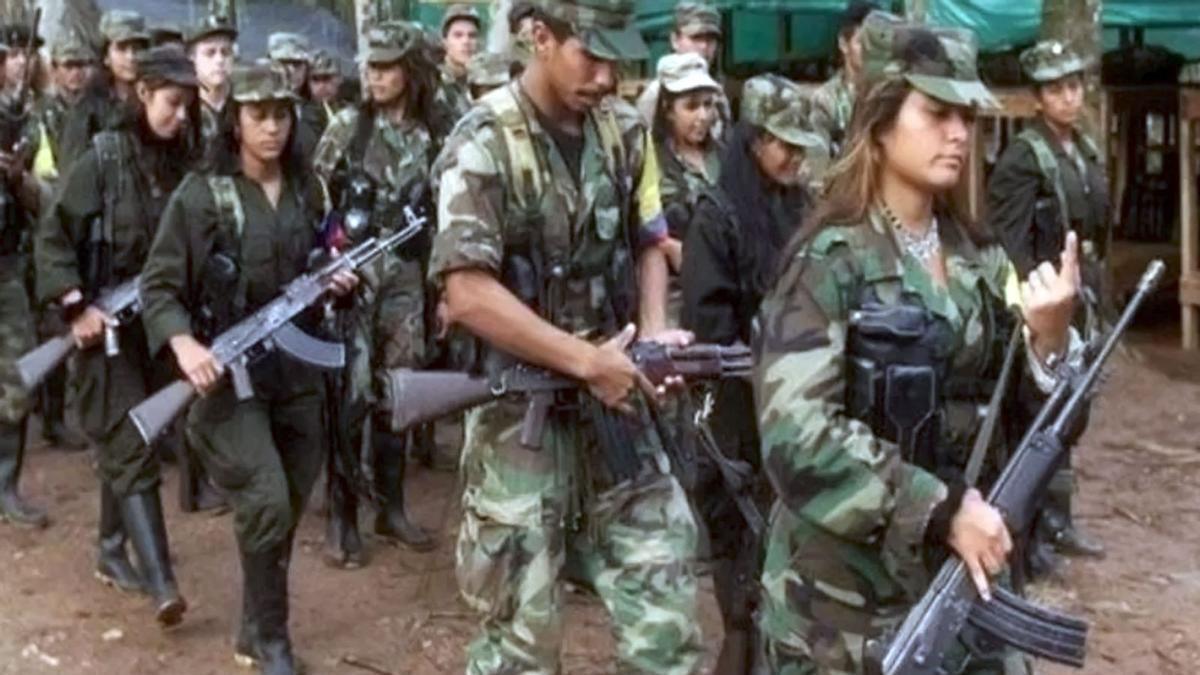 Guerrilleiros das FARC (Colombia).
