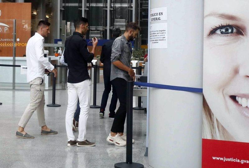 Primera jornada del juicio por el posible amaño del Levante-Zaragoza