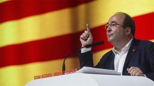 Miquel Iceta, en una intervenció recent.