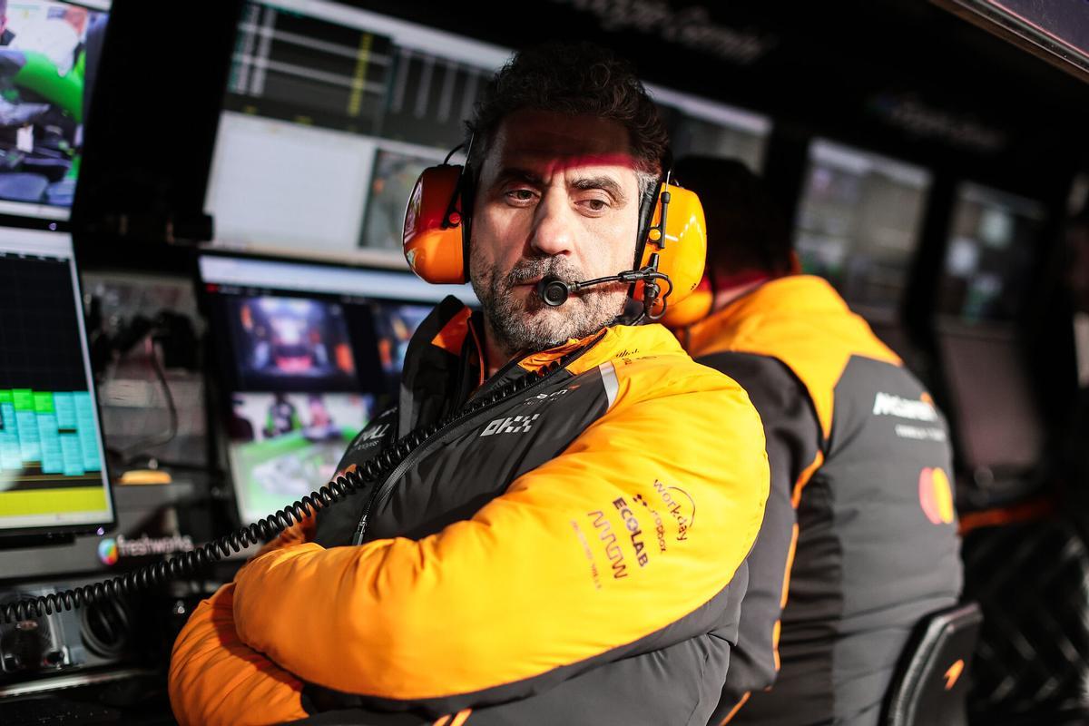Andrea Stella, director de McLaren.