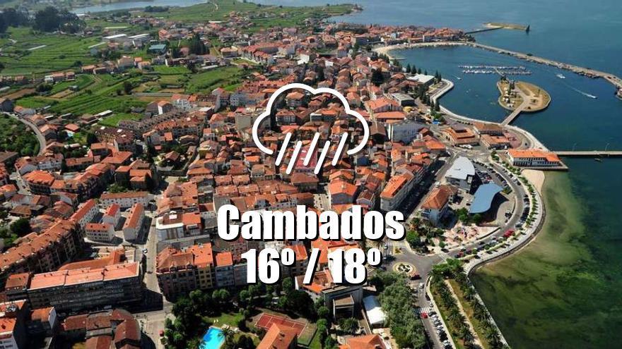 El tiempo en Cambados: previsión meteorológica para hoy, jueves 5 de junio