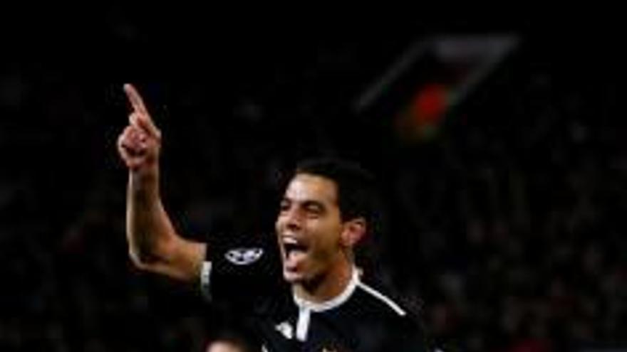 Ben Yedder celebra un gol.