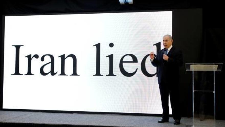 Israel Netanyahu diu tenir proves que l&#039;Iran desenvolupa armes nuclears