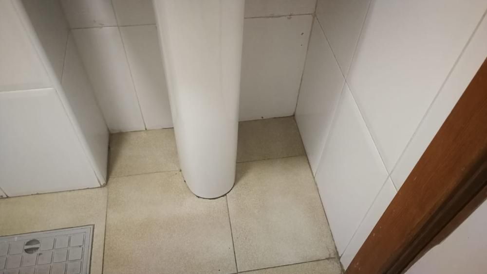 Baños de Urgencias del Centro de Salud de Agüimes.