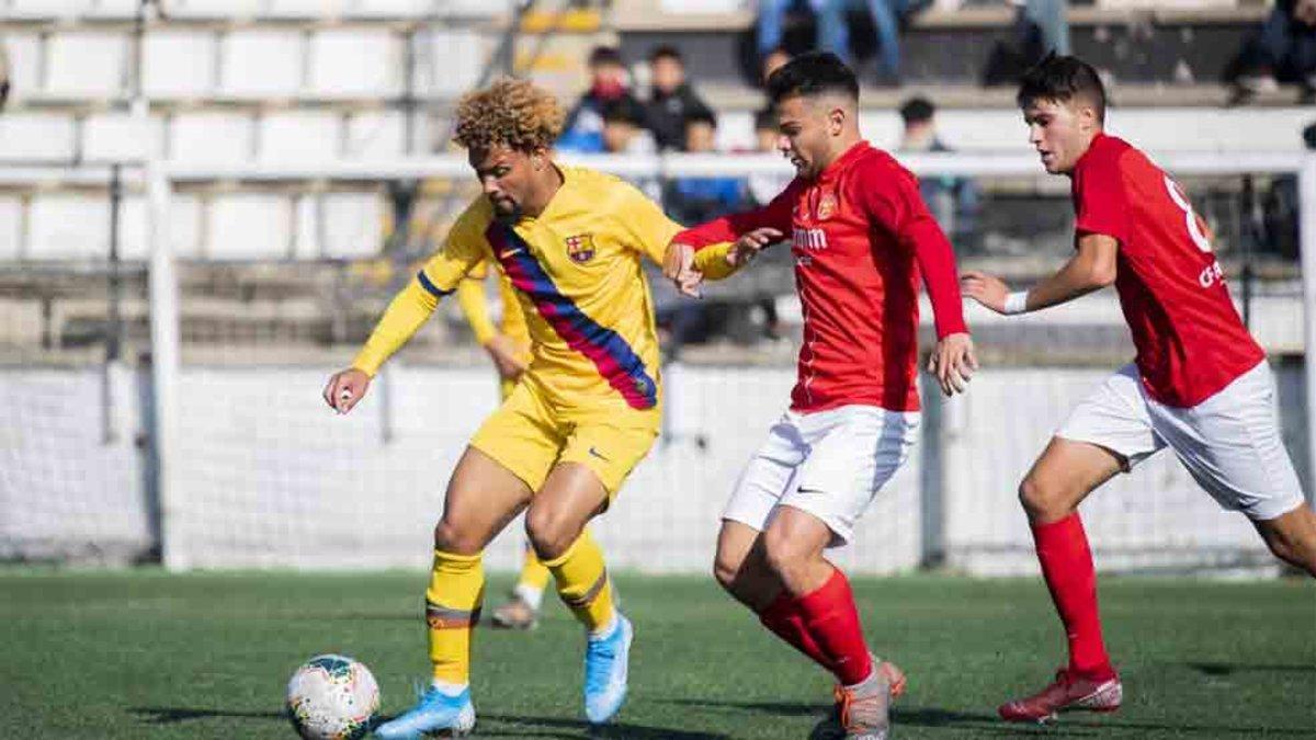 El Juvenil A del Barcelona y la Damm empataron sin goles