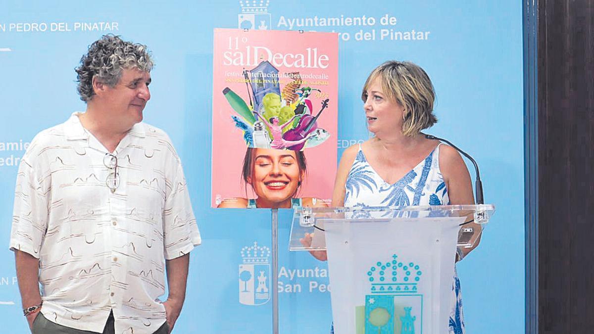 Nacho Vilar y Carmen María López presentan el festival 'Sal de Calle'