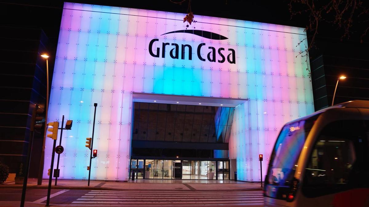 Así es la nueva fachada de GranCasa.