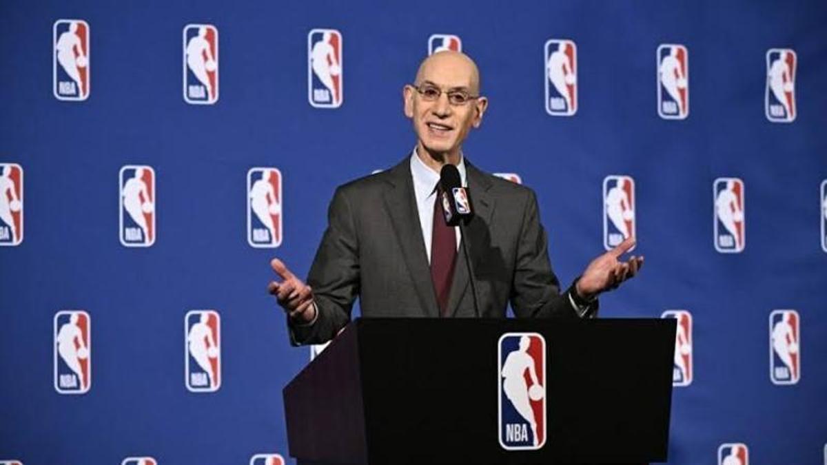Adam Silver, comisionado de la NBA.