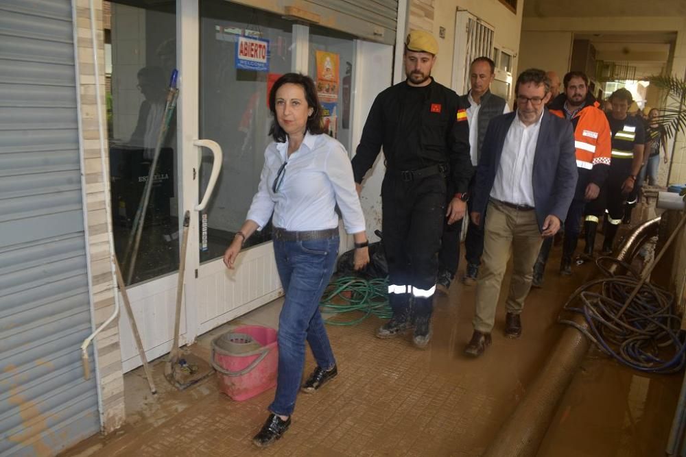 Visita de la ministra de Defensa a Los Alcázares