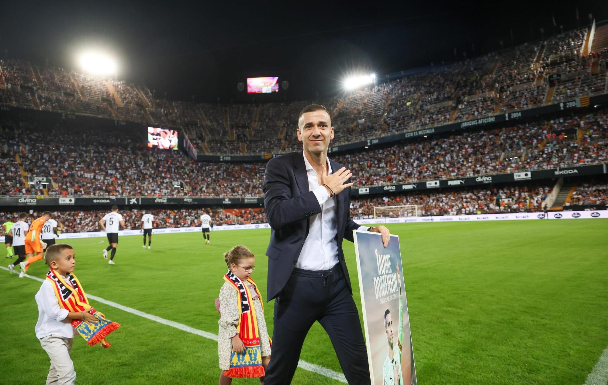 El Valencia CF - Athletic Club jugado en Mestalla, en imágenes