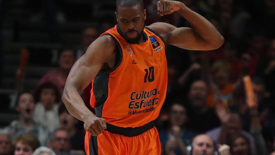 Will Thomas, clave en la victoria del pasado martes ante el Unics Kazan tras su buen final del partido en la Fonteta.