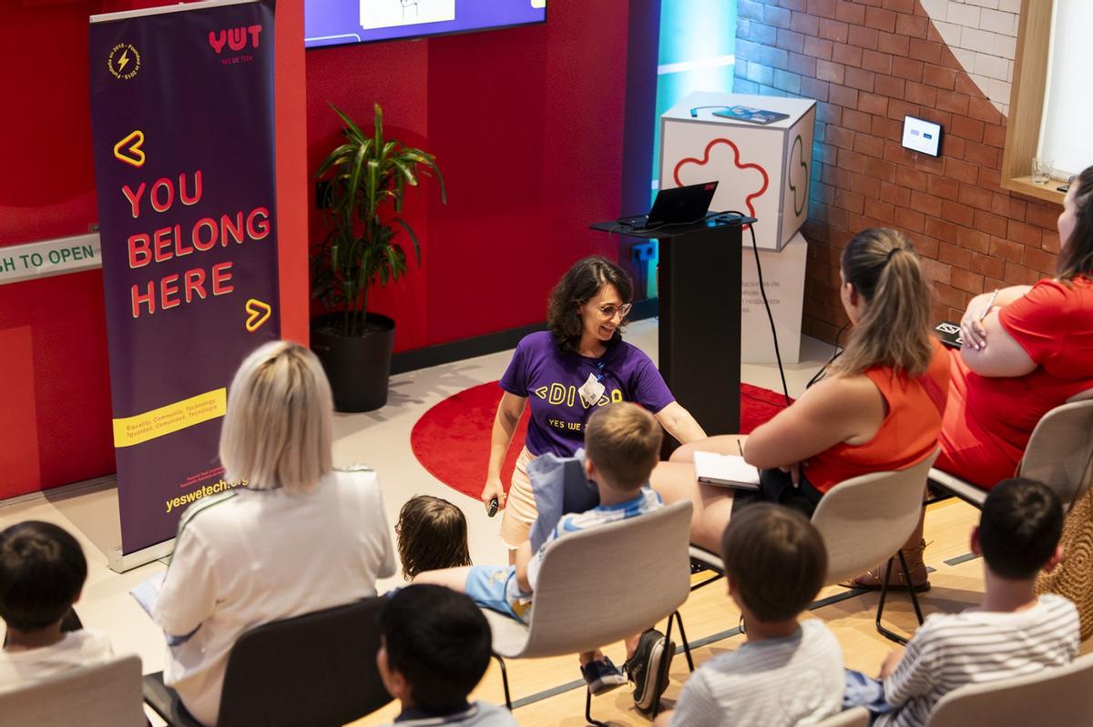 Uno de los eventos organizados por Yes We Tech, la comunidad de carácter feminista presidida por Laura Pérez-Osorio que cumple su décimo anivesario.