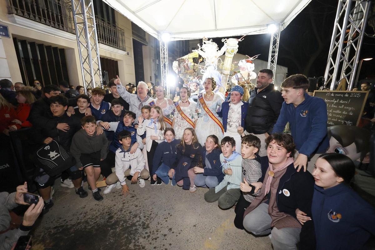 Espartero celebra el Primer Premio Infantil de Fallas 2026