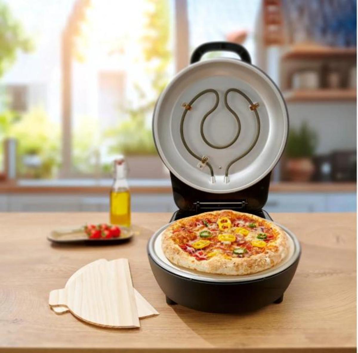 Horno de alta temperatura para pizza.