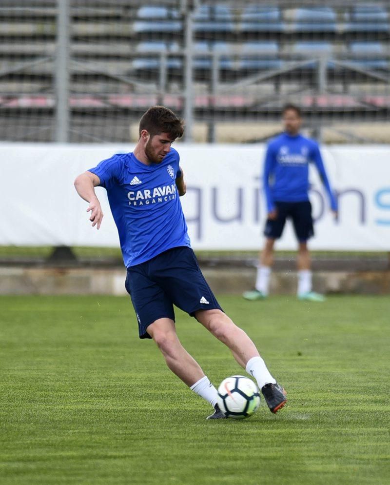 El Real Zaragoza se prepara para el 'derbi' de mañana