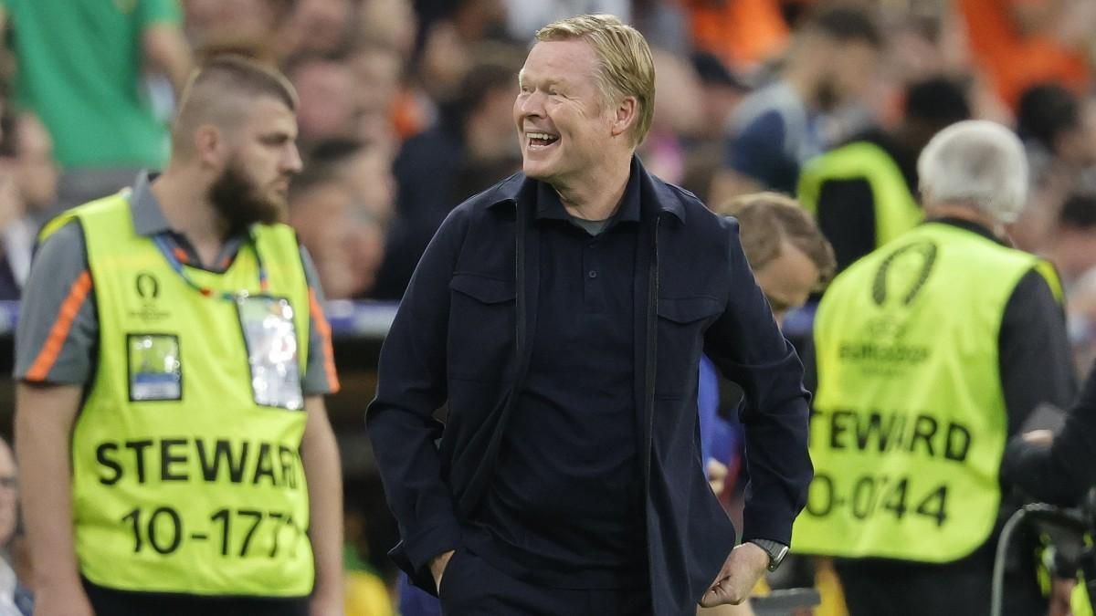 Koeman, contento con su selección