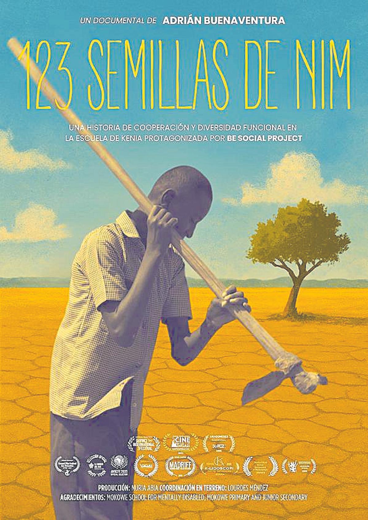 El murciano presenta esta tarde en la Filmoteca su documental ‘123 semillas de nim’.