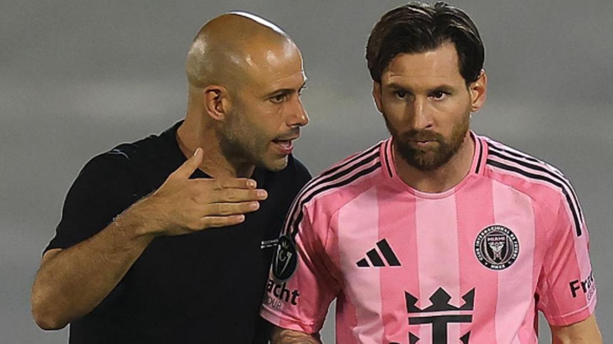 Mascherano, con Messi