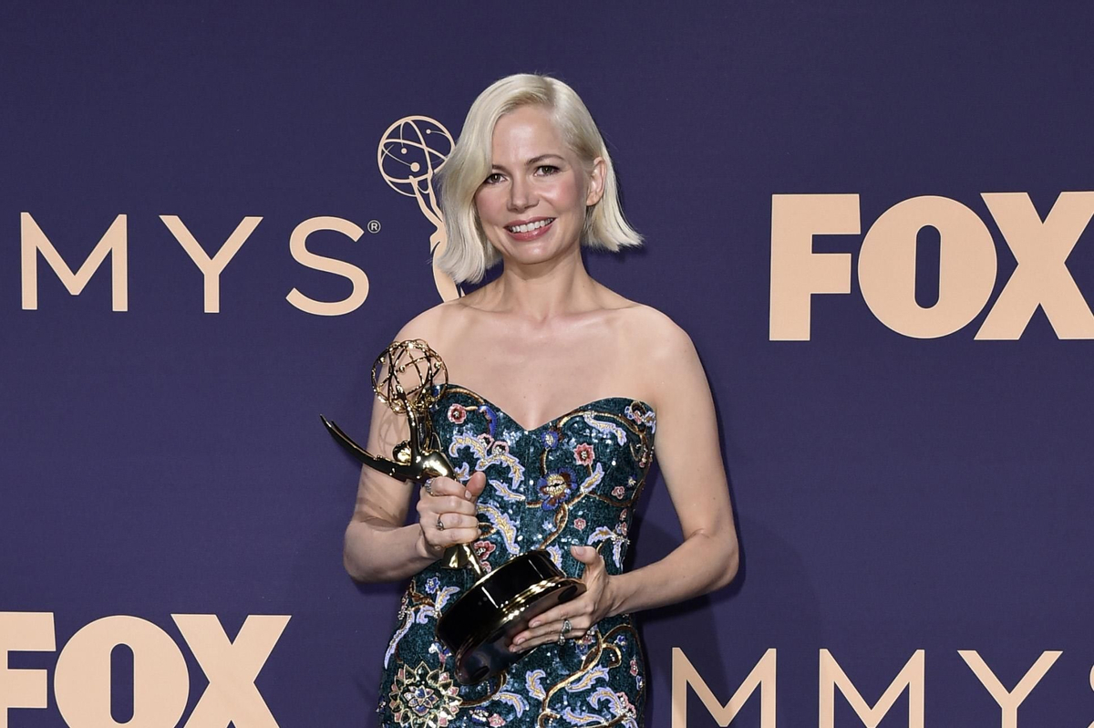 Michelle Williams, en la entrega de los premios Emmy