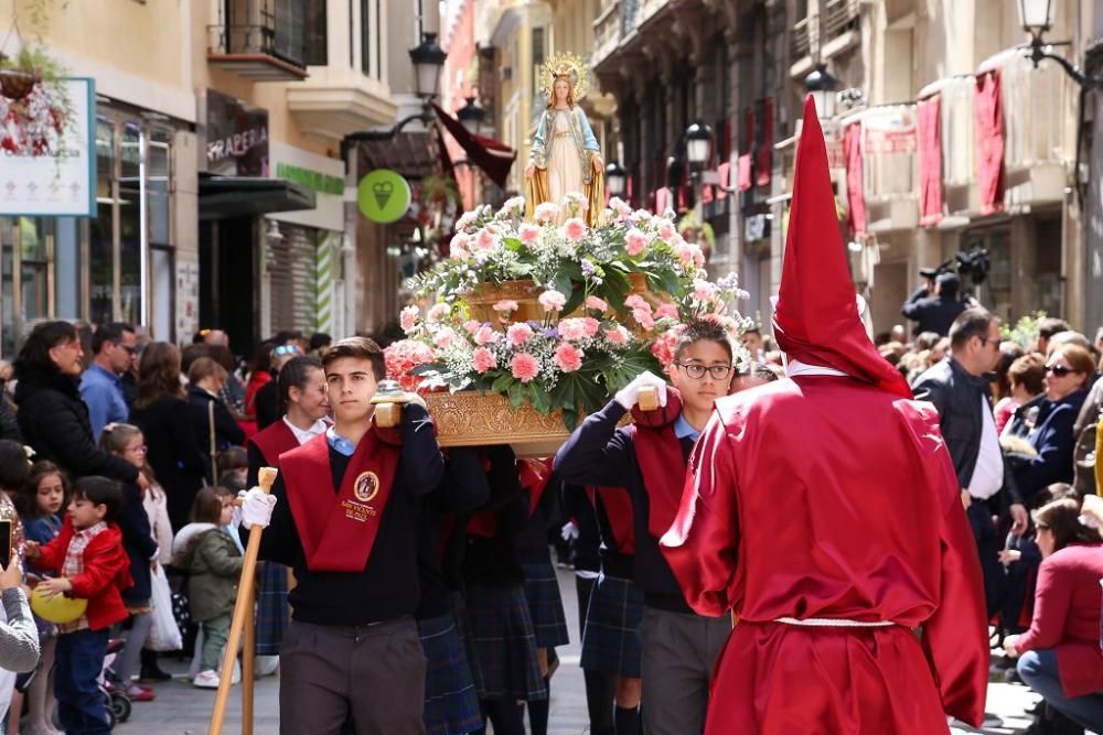 Procesión del Ángel 2019 en Murcia