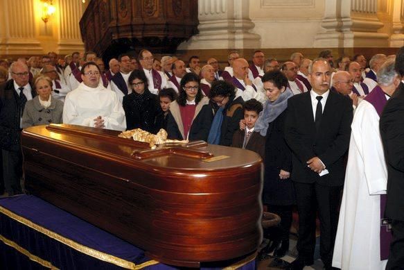 Funeral de Elías Yanez en la Basílica del Pilar