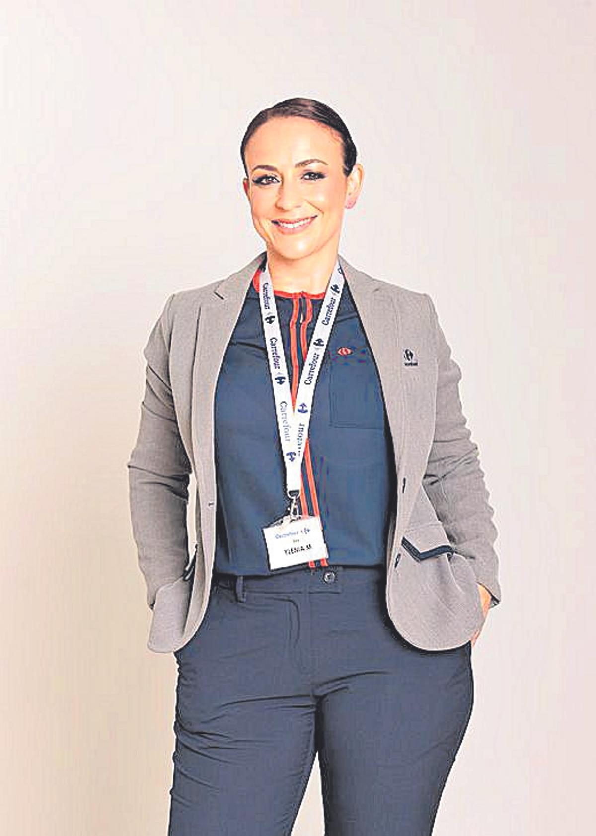 Ylenia Anguita Ambel, empleada en Carrefour Fuengirola.