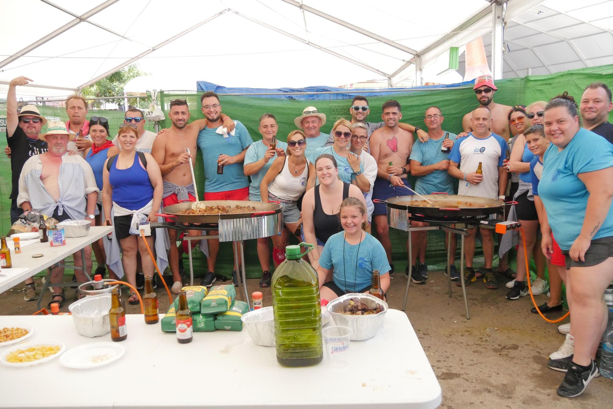 El indispensable concurso de paellas de les Penyes de la Vall, en imágenes