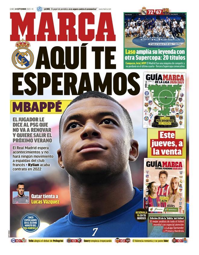 Historia de un fracaso: Así contó la prensa el culebrón Mbappé