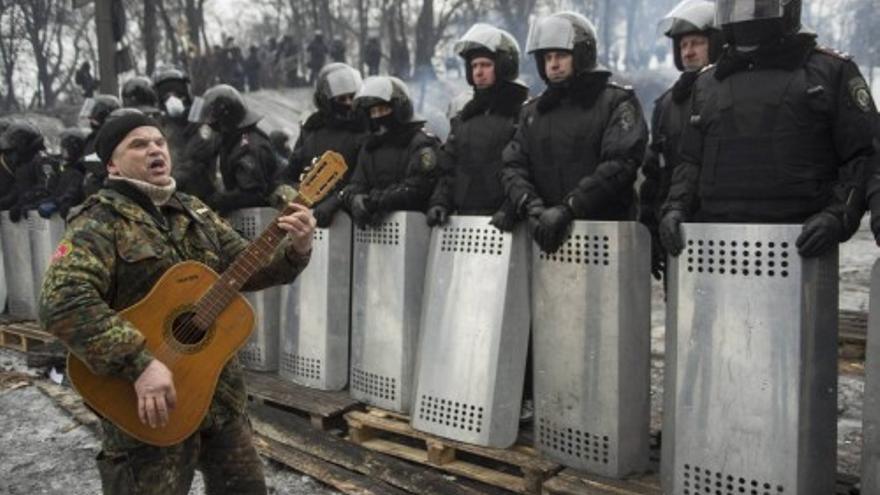 Siguen los disturbios en Kiev