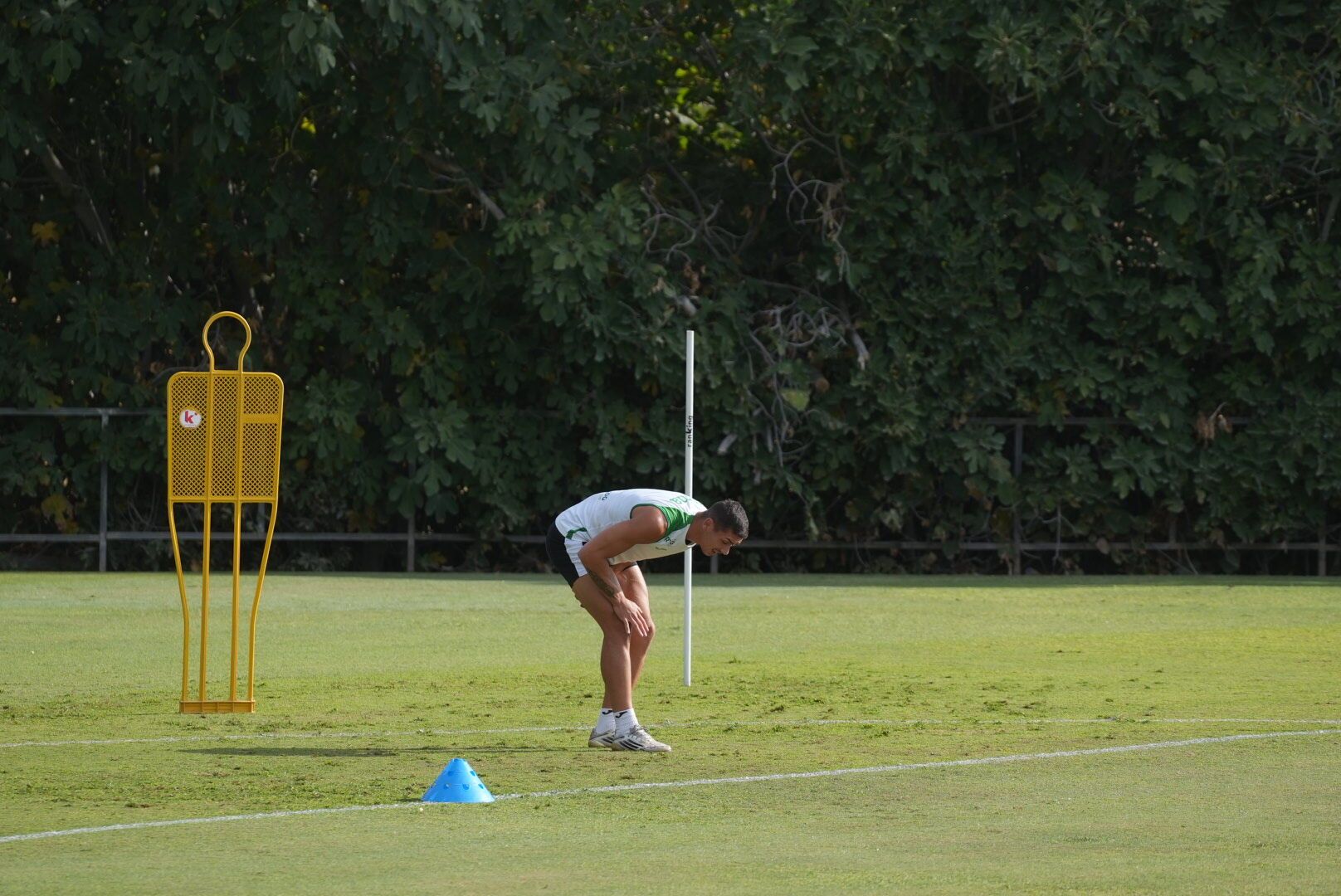 El primer entrenamiento del Córdoba CF en su séptima semana de Liga, en imágenes 