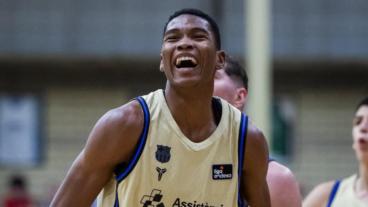 Mohamed Dabone, la gran estrella del Barça en la Liga U