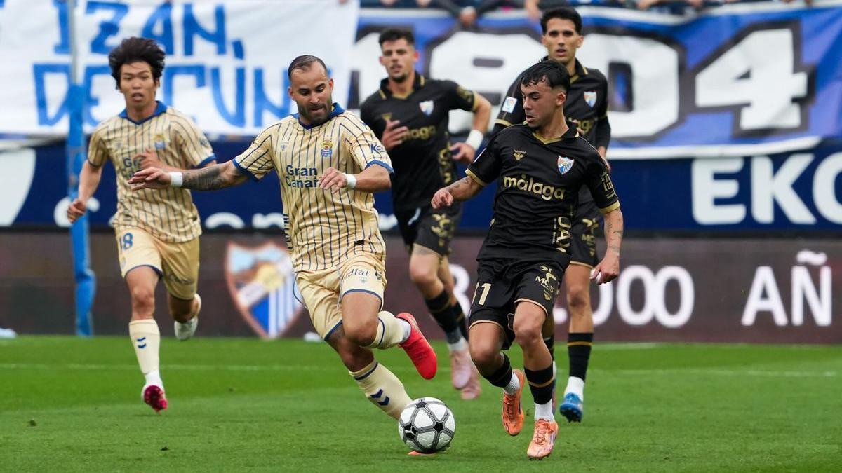El Málaga CF le ganó los dos partidos previos a Las Palmas.