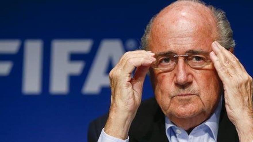 El presidente de la FIFA, Joseph Blatter.