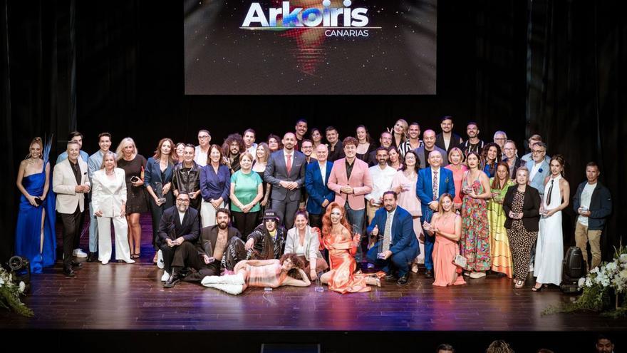 Broche de oro al Gáldar Pride con los Premios Arkoiris