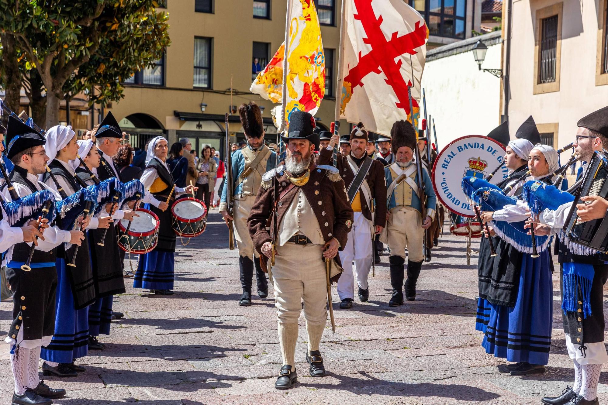 En imágenes | Recreación que conmemora la declaración asturiana de guerra a Napoleón