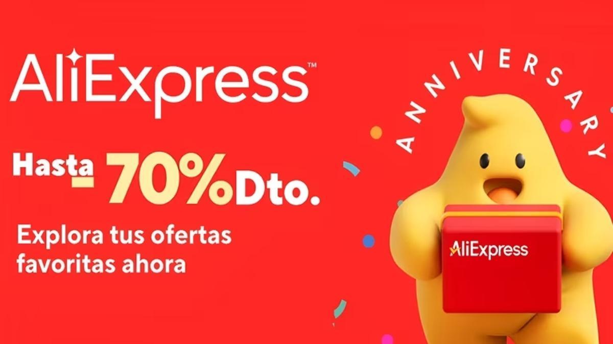 Aliexpress celebra su 14 aniversario con descuentos únicos, ¡aprovecha!