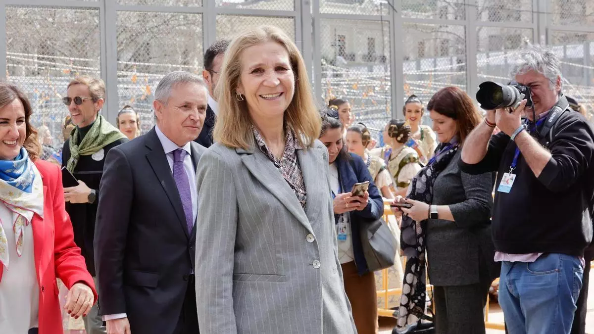 La Infanta Elena, invitada especial en la mascletà de hoy
