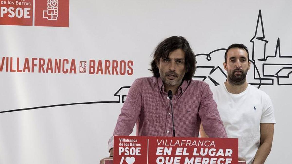 Francisco Jiménez Araya en una rueda de prensa.