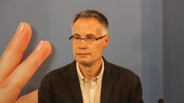 Àlvar Caixal, ganador de la 33 edición del Premi Sant Joan de literatura catalana.